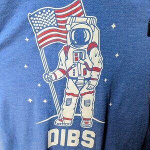 Graphic Tee - USA calls dibs on the moon